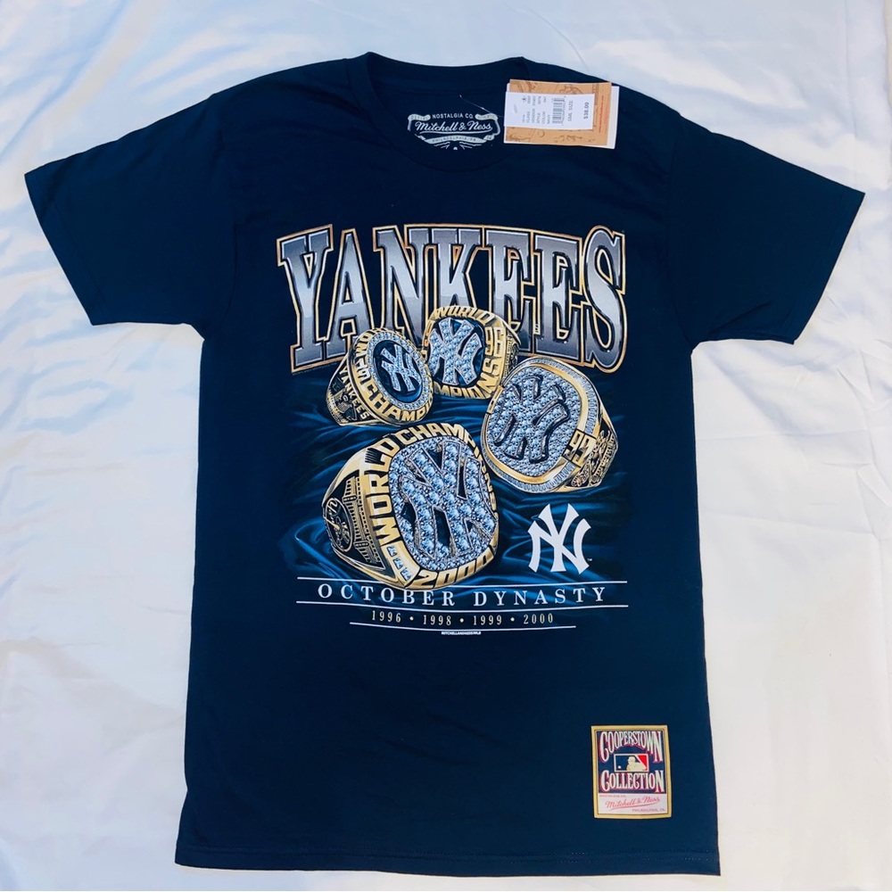 Yankees Tee - Mitchell & Ness Cooperstown Collection